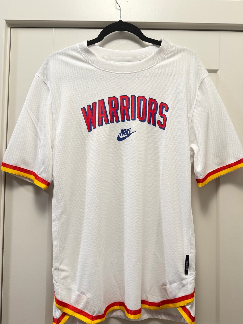 Nike White Warriors shirt